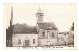 (10072-95) Valmondois - L'Eglise Et Le Monument - Valmondois
