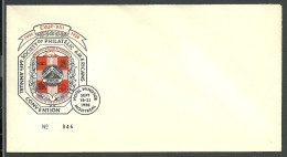 C07-07 CANADA 1958 EXUP VIII SPA Philatelic Exhbition Blank Envelope - Vignettes Locales Et Privées