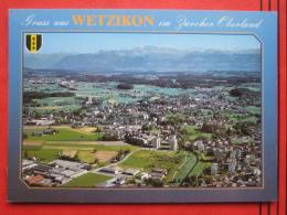 Wetzikon (ZH) - Flugaufnahme "Gruss Aus Wetzikon Im Zürcher Oberland" - Wetzikon