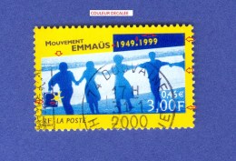 * 1999  N°  3282  MOUVEMENT EMMAÜS 31 . 1 . 2000  OBLITÉRÉ - Used Stamps