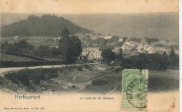 BELGIQUE - HERBEUMONT - La Route De St Médard - Herbeumont