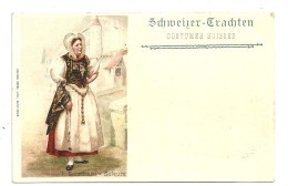 COSTUME CANTON De SOLEURE - N°5 Série BURGY - Schweister Trachten - VENTE DIRECTE X - Soleure