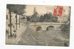 Cp , 86 , CHATELLERAULT , Boulevard , écrite , Pont - Other & Unclassified