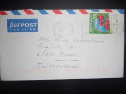 Nouvelle Zelande Carte De Waikato 1998 Pour Baar - Cartas & Documentos