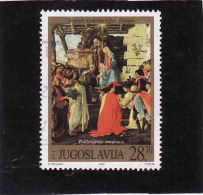 Jugoslawien 2002, Mi 3101 Used, Sandro Botticelli, Gebraucht - Oblitérés