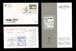 E)1987 ISRAEL, AMMUNITION HILL MEMORIAL, JERUSALEM, SC 961 A407, FDC AND FDB - Collections, Lots & Séries