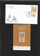 E)1988 ISRAEL, INDEPENDENCE 40 STAMP EXHIBITION - JERUSALEM, MODERN CITY, SC 986 A423, FDC AND FDB - Collezioni & Lotti
