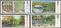 Brunei 303-306 (kompl.Ausg.) Postfrisch 1984 Forstwirtschaft - Brunei (...-1984)