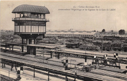 02-LAON- CABINE ECLECTRIQUE MORS COMMANDANT L'AIGUILLAGE ET LES SIGNAUX DE LA GARE DE LAON - Laon