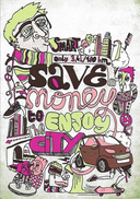 Publicité Smart - Save Money To Enjoy The City - Carte Non Circulée - Passenger Cars