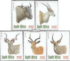 Südafrika 1124y D-1128y D (kompl.Ausg.) Postfrisch 1998 Einheimische Tiere - Nuevos