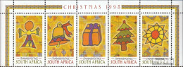 Südafrika 1169-1173 Fünferstreifen (kompl.Ausg.) Postfrisch 1998 Weihnachten - Ungebraucht