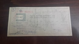 Israel-the Workers Bank Limited-(number Chek-402872)-(41lirot)-1946 - Israël