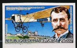 HAUTE VOLTA Avions, Avion, Blériot, Aviateurs, Plane. Yvert PA N°262. ** MNH Non Dentelé, Imperforate - Airplanes