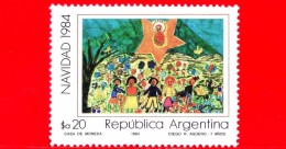 Nuovo - MNH - ARGENTINA - 1984 - Natale - Christmas - Disegno Di Diego Agüero - 20 - Usati