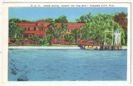 Cove Hotel, Right On The Bay, Panama City, Fla. - Panamá City