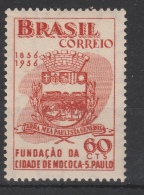 1956. Centenary Of Mococa, Sao Paulo. MH (*) - Nuovi