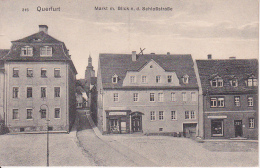 AK Querfurt - Markt M. Blick N. D. Schloßstraße - 1929 (24053) - Querfurt