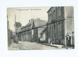 CPA  Abîmée -   Dargnies -    Rue De Beauchamps - Lucheux