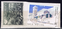 ANDE+ Andorra 1964 1988 Mi 62 64 204 Kirche, Tal, Weihnachten - Usati