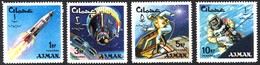 Space Mnh Stamps - Asia