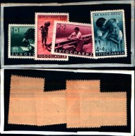 83109) Jugoslavia-pro Infanzia  1939- 4val- Cat.339--342-nuovi- 8€ - Unused Stamps