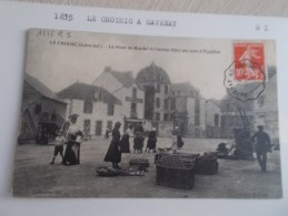 44 LOIRE ATLANTIQUE CONVOYEUR De LIGNE LE CROISIC à SAVENAY 1835 IR Cpa Le Marché  1910 Bureau De Distr. Les Sorinieres - Le Croisic