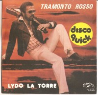 Lydo La Torre  Tramonto Rosso 1977 NM-/NM 7" - Other - Italian Music
