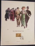 Isle Of Man 1981 FDC Lithograph - Women Suffrage Stamp - Woman Dress - Voting - Scott 197 - Man (Insel)