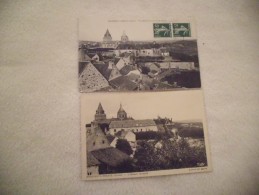 2 Cartes ..ANCIENNE ABBAYE - Benevent L'Abbaye