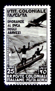 Italia-F01179 - Emissioni Generali 1934 - Sassone P.A. N. 30 (++) MNH - Privo Di Difetti Occulti - - Amtliche Ausgaben