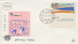 Enveloppe  FDC  1er  Jour  ISRAEL   Tourisme  Vues  Diverses   1962 - FDC