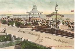 THE BANDSTAND & PIER .  WORTHING. - Worthing