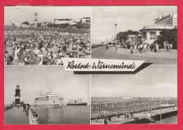 216327 /  Rostock - LEUCHTTURM GASTSTATTE , " TEEPOTT " HO GASTSTATTE " KURHAUS " MOLENEINFAHRT , Germany Allemagne - Rostock