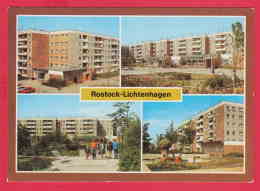 216330 /  Rostock - LICHTENHAGEN , GASTSTATTE " WEIDENKRUG " FUSSGANGERBOULEVARD , AM BAUERNBRUNNEN , Germany Allemagne - Rostock