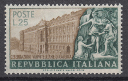 Italia - 1952 - Celebrazioni Vanvitelliane ** MNH - 1946-60: Mint/hinged