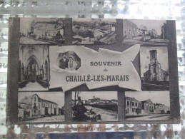 CPA 85 CHAILLE LES MARAIS SOUVENIR MULTI VUES - Chaille Les Marais