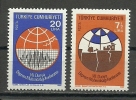 Turkey; 1980 7th World Conference On Earthquake Engineering - Unused Stamps