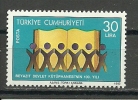 Turkey; 1982 Centenary Of Beyazit State Library - Unused Stamps