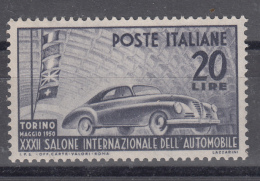 Italia - 1950 - Salone Dell´Automobile ** - 1946-60: Nuovi