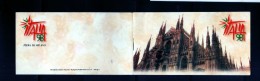 ITALIA  REPUBBLICA ITALY REPUBL 1996 MANIFESTAZIONE FILATELICA ITALIA 98 DUOMO DI MILANO LIBRETTO BOOKLET NUOVO UNUSED - Libretti