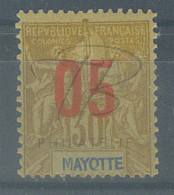 VEND BEAU TIMBRE DE MAYOTTE N°26 , "O" AVEC UNE QUEUE , NEUF !!!! - Unused Stamps
