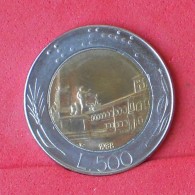 ITALY 500 LIRAS 1988 -    KM# 111 - (Nº15392) - 500 Liras