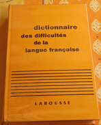 Dictionnaire Des Difficultés De La Langue Française - Dictionaries