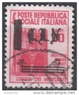 Republica Sociale Italiana  Emissini C.L.N. Insolita Sovrastampa - National Liberation Committee (CLN)