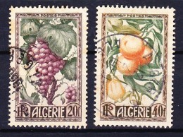 [M] ALGERIE 1950 YT N° 279 Et 281 Obl. - Used Stamps