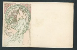 Mucha A.  Champenois: Série 2. Les Arts. La Peinture. Painting, Malerei. 2 Scans - Mucha, Alphonse