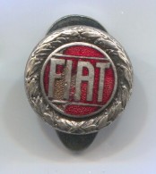 FIAT  - Car Auto Automotive, Truck, Lkw, Vehicle, Vintage Pin, Badge, Button Hole, Enamel (damaged) - Fiat