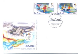 2016. Olympic Games Rio-de-Janeiro´2016, FDC With Set, Mint/** - Estate 2016: Rio De Janeiro