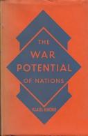 The War Potential Of Nations By Knorr, Klaus - Andere & Zonder Classificatie